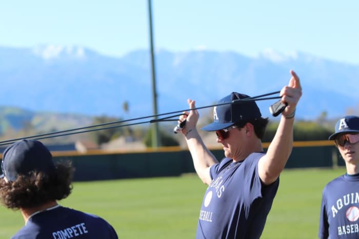 Aquinas San Bernardino baseball star Eric Bitonti photos by John Murphy Feb 20 2023030620232910